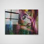 Wallity Cuadro Decorativo de Vidrio Templado Multicolor 70 x 100 cm